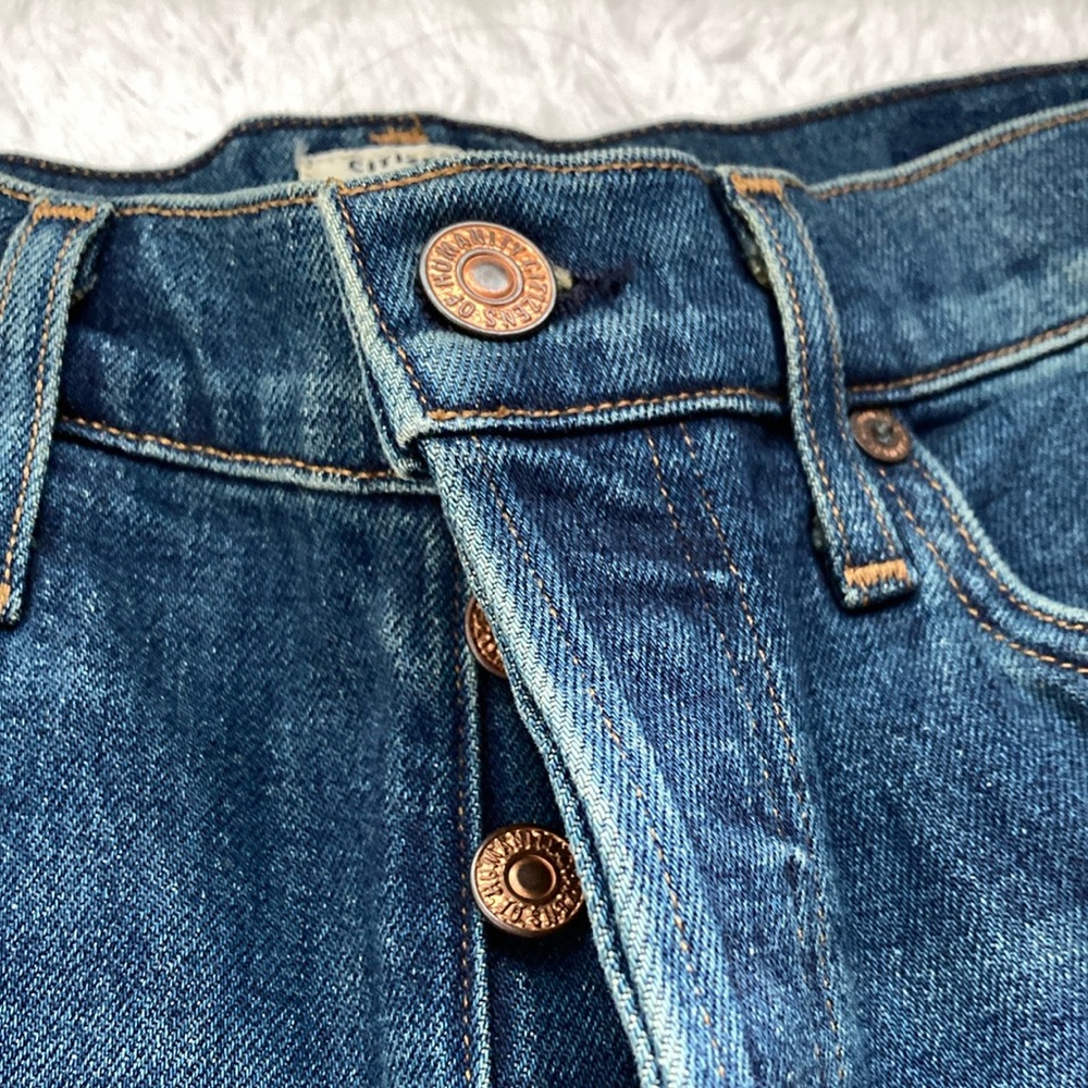 High Rise Blue Jeans - Picture 5 of 10